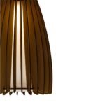 Capsulle wood & glass ceiling light - Image 7
