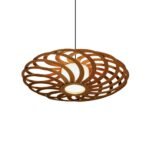 Portal wood & glass ceiling light - Image 5