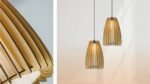 Capsulle wood & glass ceiling light - Image 3