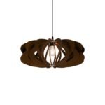 Peony wood ceiling light - Image 7