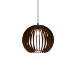 Orb wood ceiling light - Image 7