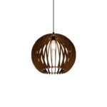 Orb wood ceiling light - Image 6