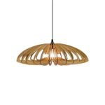 Lotus wood ceiling light - Image 2